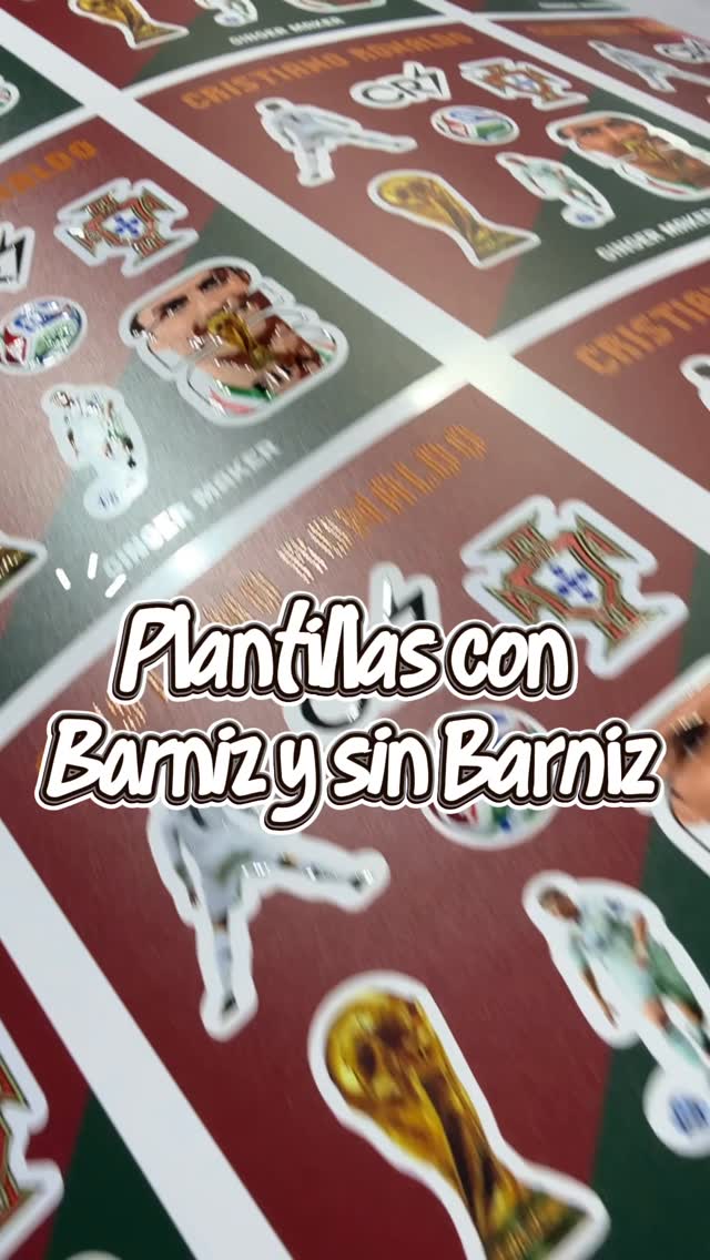 Plantillas personalizadas, trabajo realizado por Ginger Maker