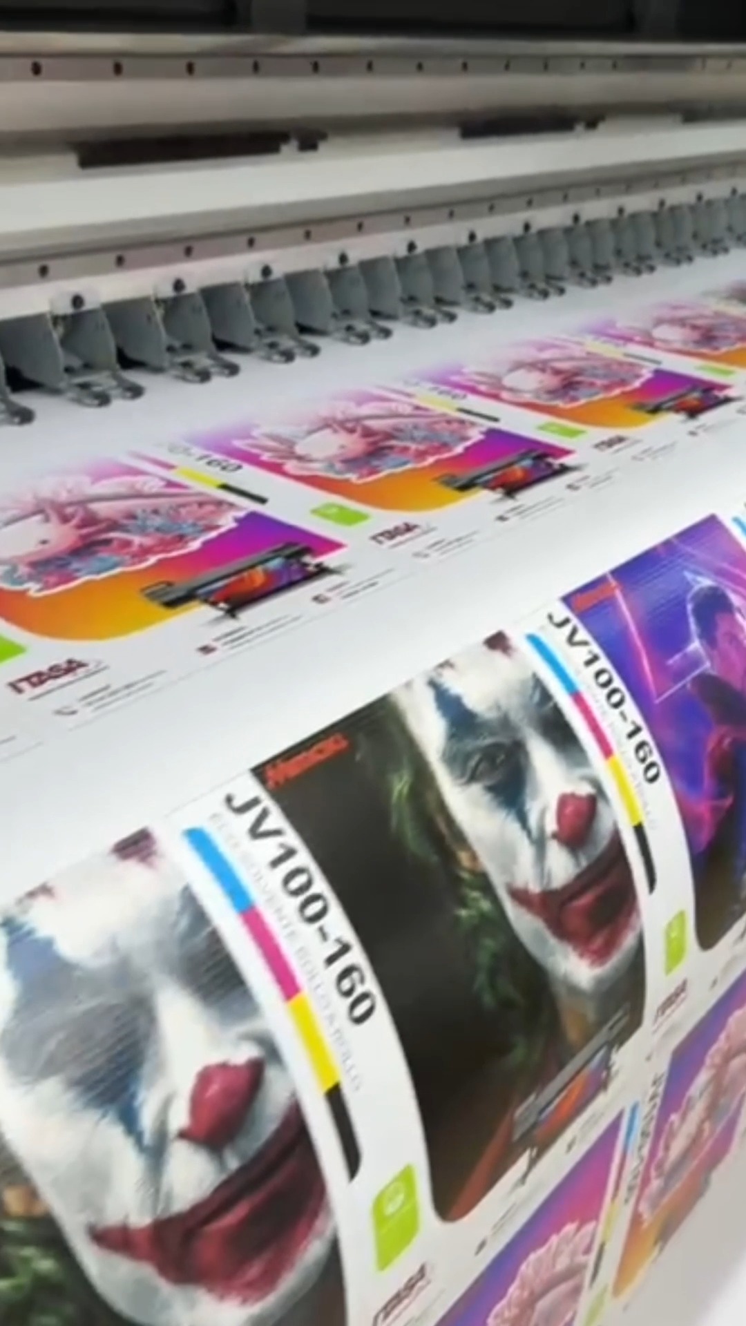 Impresión en gran formato, trabajo realizado por Ginger Maker